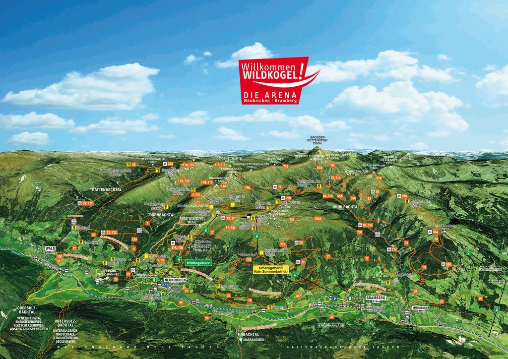 Hotel Wildrose Neukirchen am Grossvenediger Luaran gambar